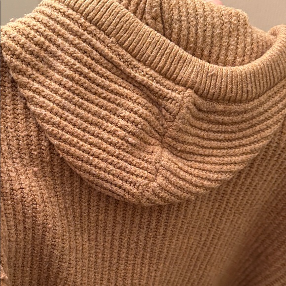 American Eagle Outfitters Brown Knit Hoodie - Picture 5 of 8